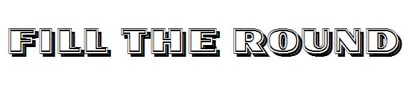 fill the round字体