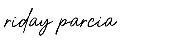 riday parcia字体