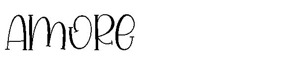 Amore字体