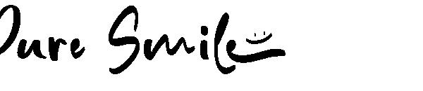 pure smile字体