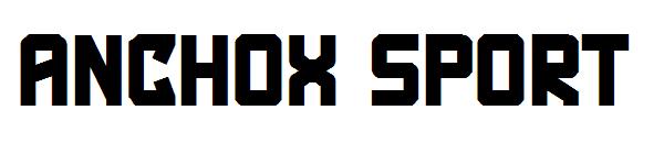 anchox sport字体
