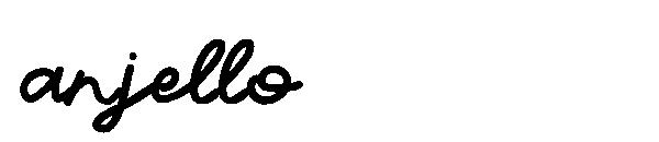 anjello字体