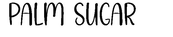 palm sugar字体