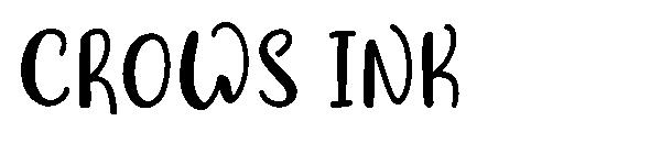 crows ink字体