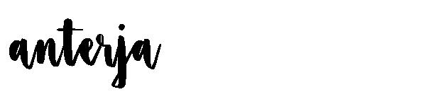 anterja字体