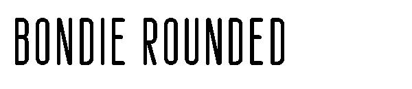 Bondie rounded字体
