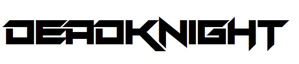 deadknight字体