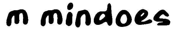 m mindoes字体