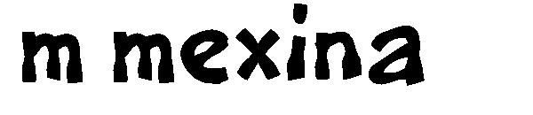 m mexina字体