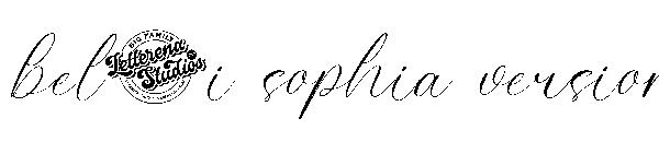 belati sophia version字体