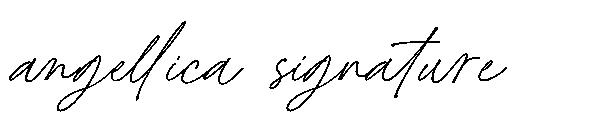 angellica signature