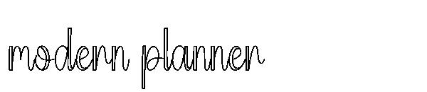 modern planner