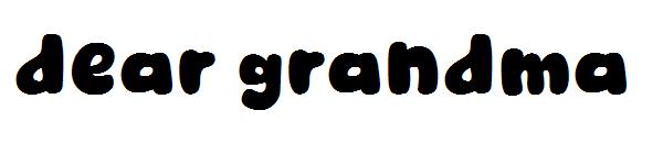 dear grandma
