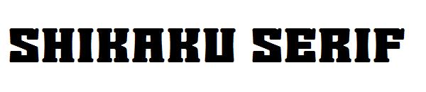 shikaku serif