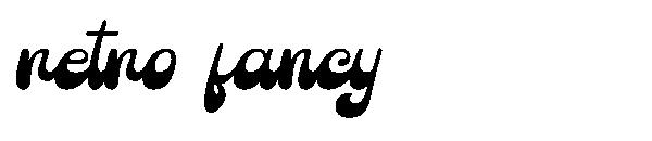retro fancy