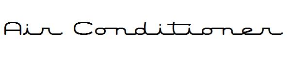 Air Conditioner字体