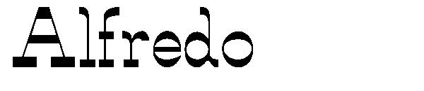 Alfredo字体