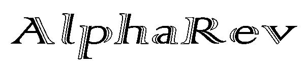 AlphaRev字体