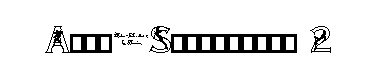 Alpha-Silouettes 2字体