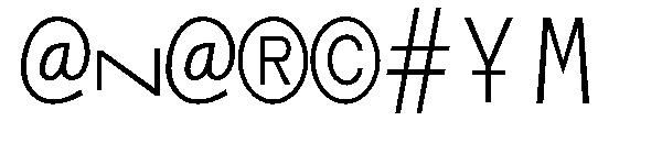 ANARCHYM字体