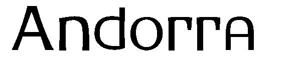 Andorra字体