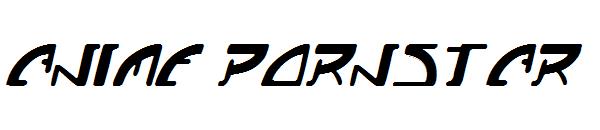 Anime Pornstar字体
