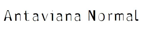 Antaviana Normal字体