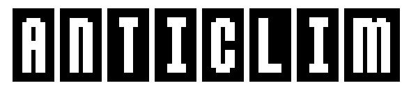 Anticlim字体