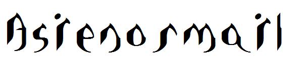 Asienormail字体