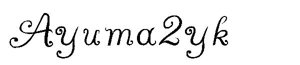 Ayuma2yk字体