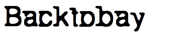 Backtobay6字体