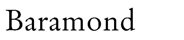 Baramond字体