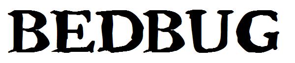 Bedbug字体