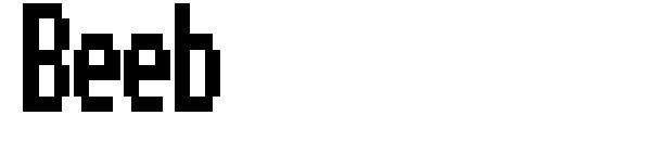 Beeb字体