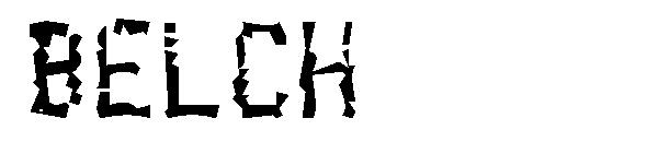 Belch字体