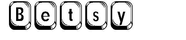 Betsy字体