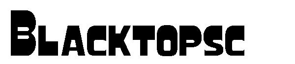 Blacktopsc字体