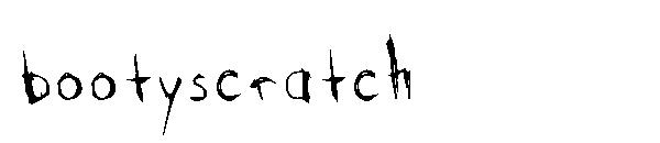 Bootyscratch字体