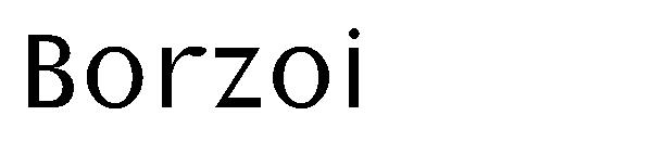 Borzoi字体