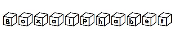 Boxalphabet字体