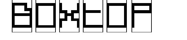 Boxtop字体