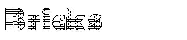 Bricks字体