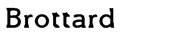 Brottard字体