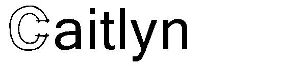 Caitlyn字体