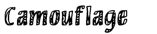 Camouflage字体