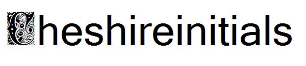 Cheshireinitials字体