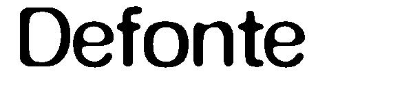 Defonte字体