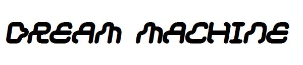 Dream machine字体