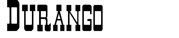 Durango字体