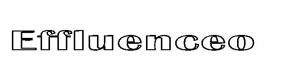 Effluenceo字体